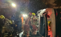 مصرع شخصين وإصابة آخر بحادث طرق ذاتي في مدينة القدس